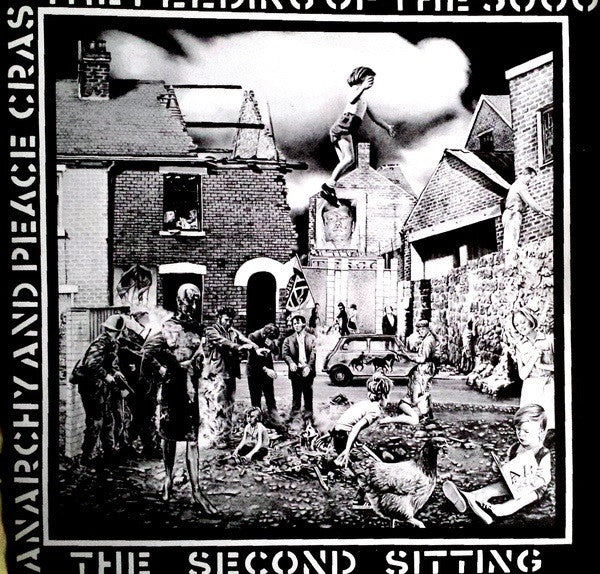 Crass (1979) ‎– The Feeding Of The 5000 (The Second Sitting) (1979) - VG+ LP Record 2000's Crass France Vinyl & Poster Sleeve - Punk Rock - Shuga Records