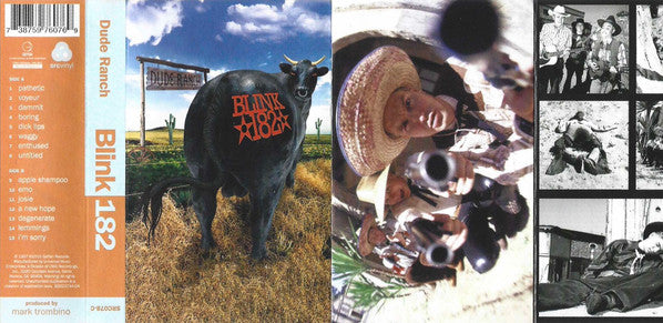 Blink-182 - Dude Ranch (1997) - New Cassette 2015 Geffen SRC Green Tape with White Ink - Pop Rock / Pop Punk - Shuga Records