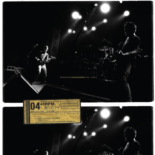 The Felix Culpa - Thought Control - Mint- EP Record 2014 Youth Conspiracy USA Light Grey Marble - Alternative Rock - Shuga Records