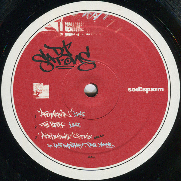 DJ Sat-One ‎– Aftermidnite / The Popoff / Skratch Makaniks - VG+ 12" EP Record 2003 Soulspazm Germany Vinyl - Hip Hip - Shuga Records