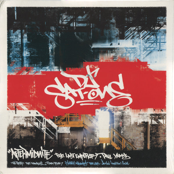 DJ Sat-One ‎– Aftermidnite / The Popoff / Skratch Makaniks - VG+ 12" EP Record 2003 Soulspazm Germany Vinyl - Hip Hip - Shuga Records
