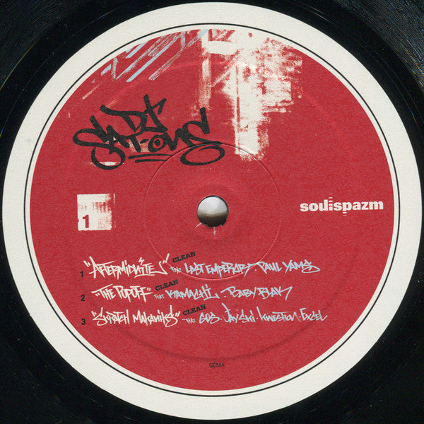 DJ Sat-One ‎– Aftermidnite / The Popoff / Skratch Makaniks - VG+ 12" EP Record 2003 Soulspazm Germany Vinyl - Hip Hip - Shuga Records