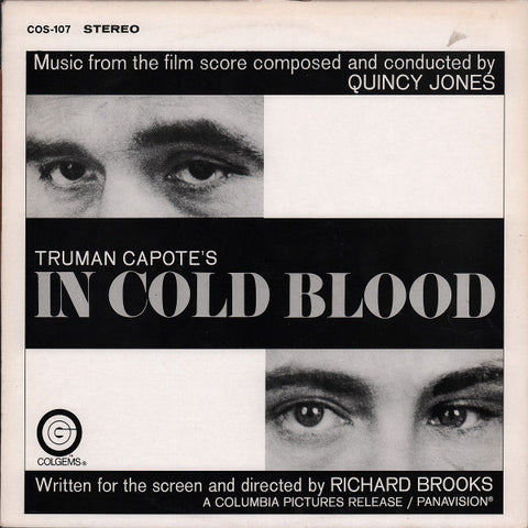 Quincy Jones – In Cold Blood - Mint- (VG cover) LP Record 1967 USA Vinyl - Soundtrack / Soul-Jazz / Funk