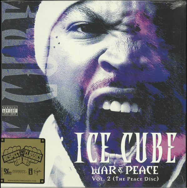 Ice Cube - War & Peace Vol. 2 (The Peace Disc)(2000) - Mint- 2 LP Record 2016 Priority USA Vinyl - Hip Hop / Gangsta