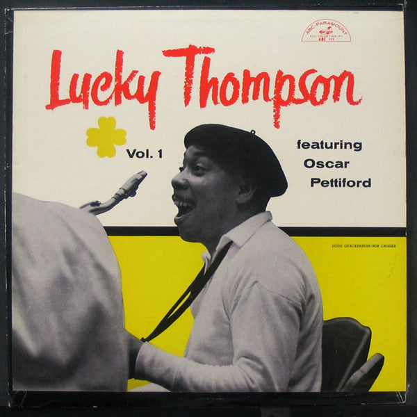Lucky Thompson Featuring Oscar Pettiford - Vol.1 - VG- (Low Grade) LP Record 1956 ABC-Paramount Original Vinyl - Jazz / Hard Bop - Shuga Records