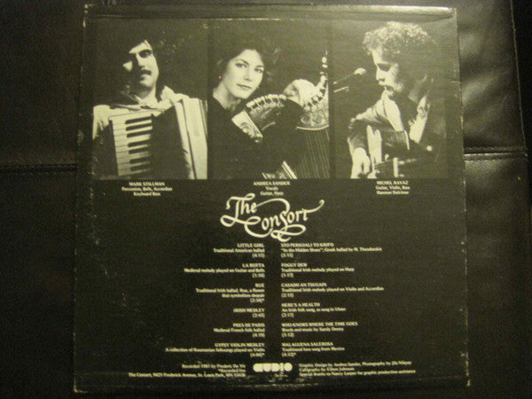 The Consort - The Consort - VG+ LP Record 1981 Audio By DeVir USA Private Press Vinyl - Folk / Medieval / Celtic - Shuga Records