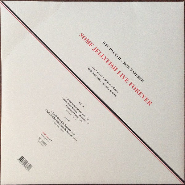 Jeff Parker & Rob Mazurek - Some Jellyfish Live Forever - Mint- LP Record 2015 Rogueart France Vinyl - Chicago Jazz / Contemporary Jazz - Shuga Records