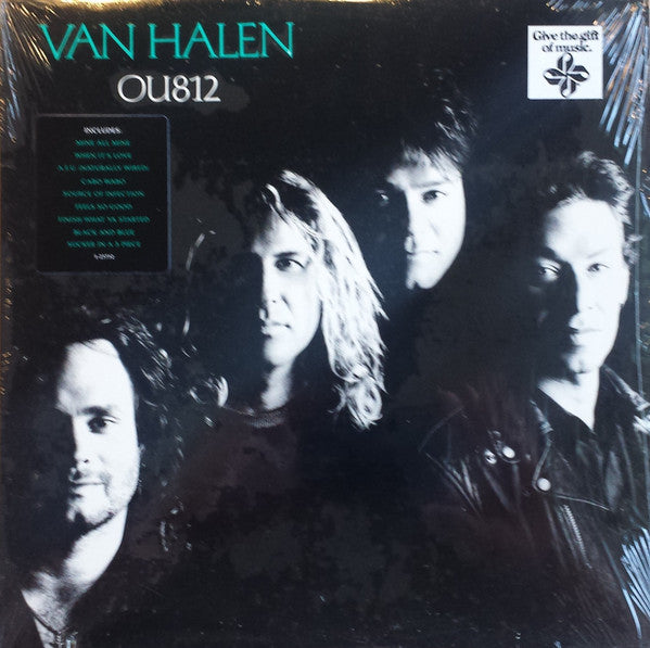 Van Halen - OU812 - VG+ LP Record 1988 Warner USA Original Vinyl In Shrink w/Hype Sticker - Pop Rock / Hard Rock - Shuga Records