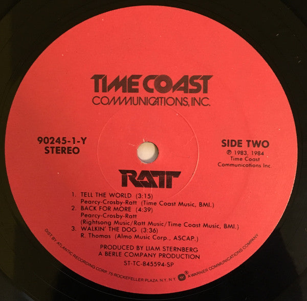 超レアRATT ラット1983年 ミニレコード自主制作USA盤 超レアRATT ラット1983年 ミニレコード自主制作USA盤