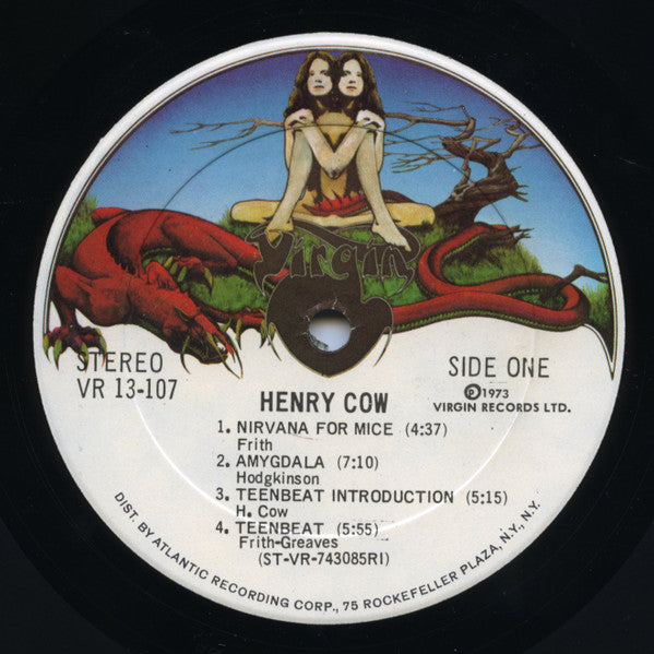 Henry Cow - Legend - Mint- LP Record 1973 Virgin USA Original Press Vinyl - Prog Rock / Free Improvisation Jazz / Art Rock - Shuga Records