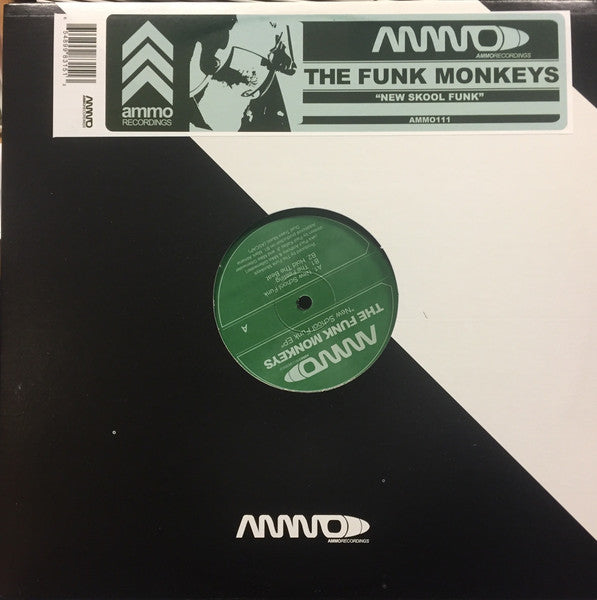 The Funk Monkeys - New School Funk EP - New 12" Single Record 2006 Ammo Dust Traxx USA Vinyl - Chicago House - Shuga Records
