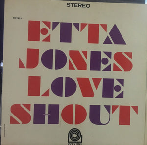 Etta Jones - Love Shout - VG+ LP Record 1963 Prestige USA Stereo Original Vinyl & Insert - Jazz - Shuga Records