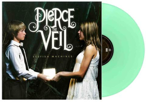 Pierce The Veil - Selfish Machines (2010) - Mint- LP Record 2016 Equal Vision Hot Topic Glow In The Dark Vinyl & Insert - Rock / Post-Hardcore - Shuga Records