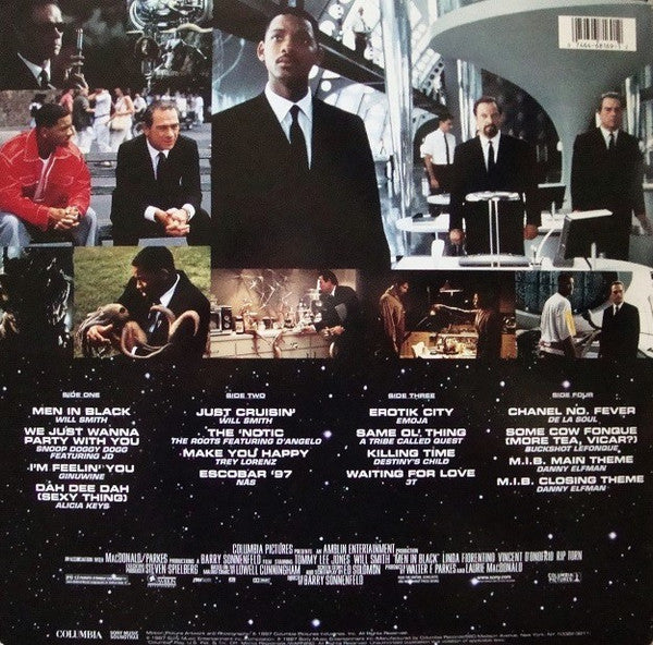 Various - Men In Black - The Album - VG+ 2 LP Record 1997 Columbia USA Vinyl - Soundtrack - Shuga Records