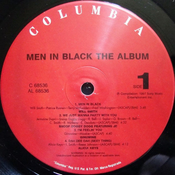 Various - Men In Black - The Album - VG+ 2 LP Record 1997 Columbia USA Vinyl - Soundtrack - Shuga Records