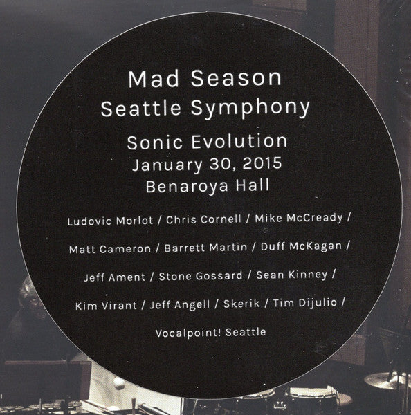 Mad Season - Mint- 2 LP Record 2016 Monkeywrench Ten Club Edition Clear Fuchsia Vinyl & Booklet - Alternative Rock / Classical