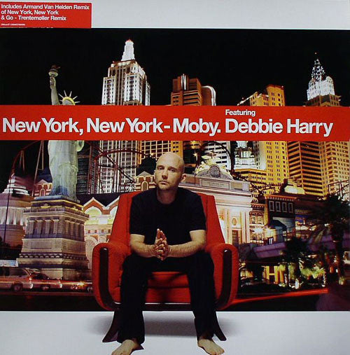 Moby & Debbie Harry - New York, New York - 12" Single Record 2006 Mute UK Vinyl - House / Tech House / Electro - Shuga Records