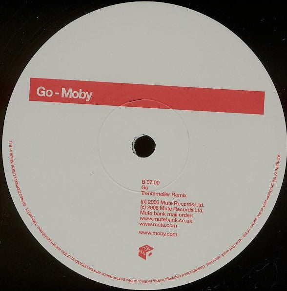 Moby & Debbie Harry - New York, New York - 12" Single Record 2006 Mute UK Vinyl - House / Tech House / Electro - Shuga Records