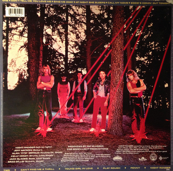 Night Ranger - Dawn Patrol - Mint- LP Record 1982 Boardwalk Entertainment Club Edition USA Vinyl - Pop Rock / Arena Rock - Shuga Records