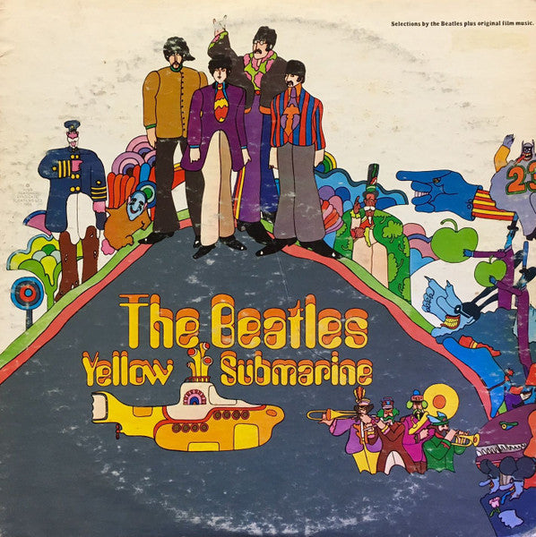The Beatles - Yellow Submarine VG+ - 1969 Stereo Apple USA - Pop Rock -  B10-012 - Shuga Records