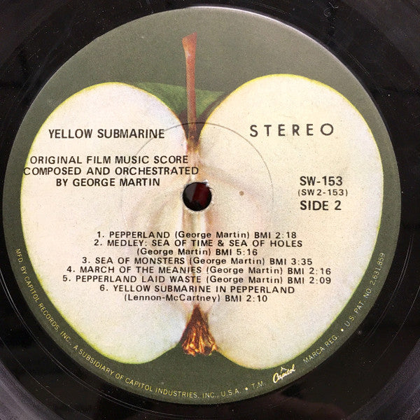 The Beatles - Yellow Submarine VG+ - 1969 Stereo Apple USA - Pop Rock -  B10-012 - Shuga Records