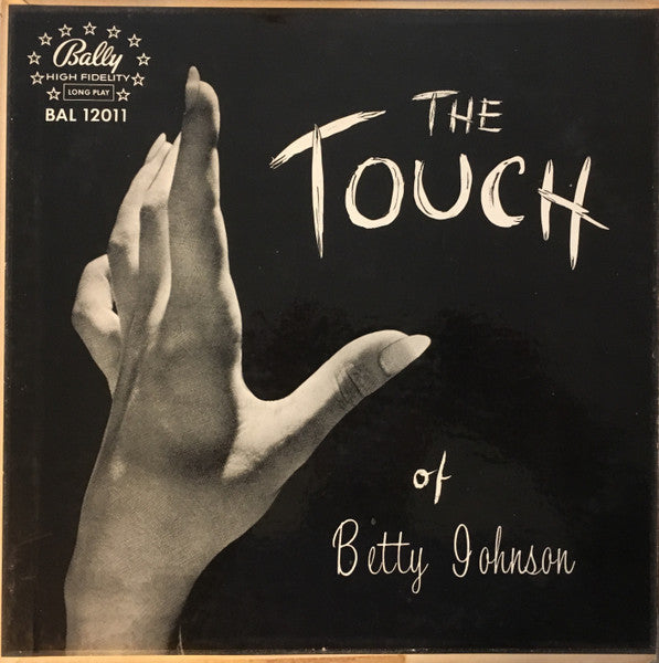 Betty Johnson ‎– The Touch of Betty Johnson - VG+ LP Record 1956 Bally USA Vinyl - Jazz / Vocal - Shuga Records