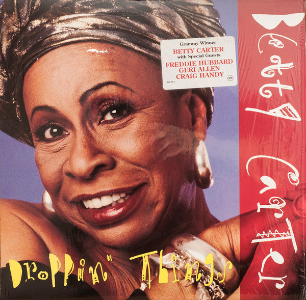 Betty Carter - Droppin' Things - VG+ LP Record 1990 Verve USA Vinyl - Jazz - Shuga Records