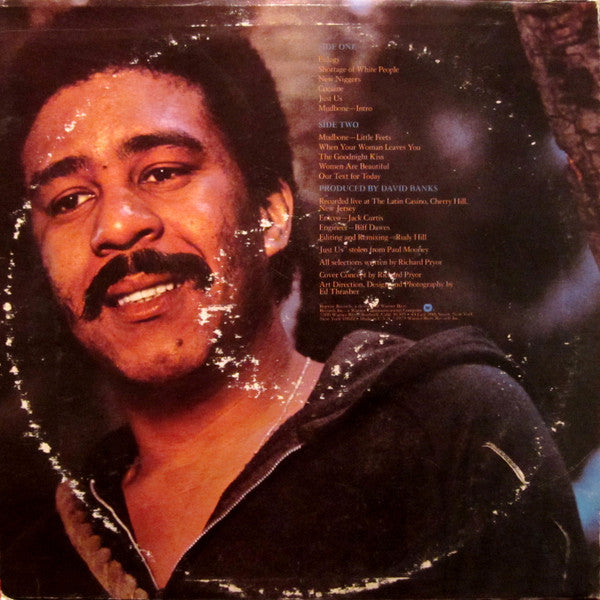 Richard Pryor - ...Is It Something I Said? - VG+ LP Record 1975 Reprise USA Original Vinyl - Comedy - Shuga Records