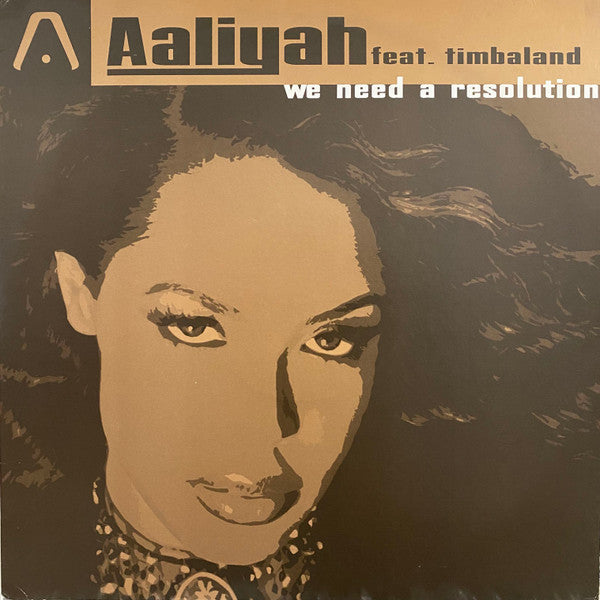 Aaliyah - We Need A Resolution - VG+ 12" Single Record 2001 Blackground USA Vinyl - R&B / Hip Hop / Soul - Shuga Records