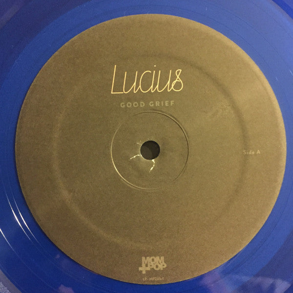 Lucius - Good Grief - Mint- LP Record 2016 Mom + Pop Indie Exclusive Blue Vinyl & Poster - Indie Pop / Rock - Shuga Records