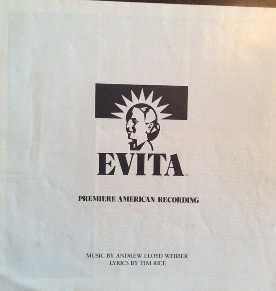 Andrew Lloyd Webber And Tim Rice - Evita: Premiere American Recording - Mint- 2 LP Record 1979 MCA Club Edition USA Vinyl & Book - Musical / Soundtrack - Shuga Records