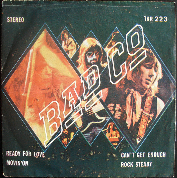 Bad Company - Ready For Love - VG+ 7" EP Record 1974 Royalsound Thailand RARE Unofficial Vinyl - Rock / Classic Rock - Shuga Records