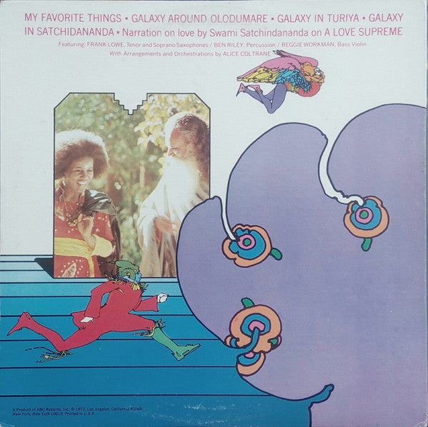 Alice Coltrane With Strings - World Galaxy - VG LP Record 1972 Impuls! USA Original Press Vinyl & Peter Max Cover Art - Free Jazz / Soul-Jazz - Shuga Records