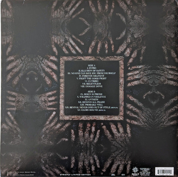 Walls Of Jericho - No One Can Save You From Yourself - Mint- LP Record 2016 Napalm 180 gram Vinyl - Hardcore / Thrash - Shuga Records