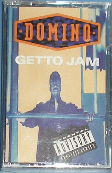 Domino - Getto Jam - VG+ Cassette Single 1993 Outburst USA Tape - Hip Hop - Shuga Records