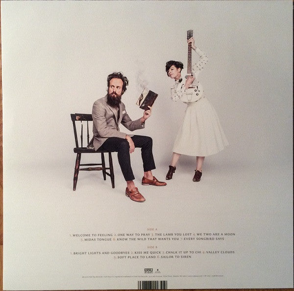 Sam Beam & Jesca Hoop – Love Letter For Fire - New LP Record 2016 Sub Pop Loser Edition Smoke Vinyl & Download - Indie Rock - Shuga Records