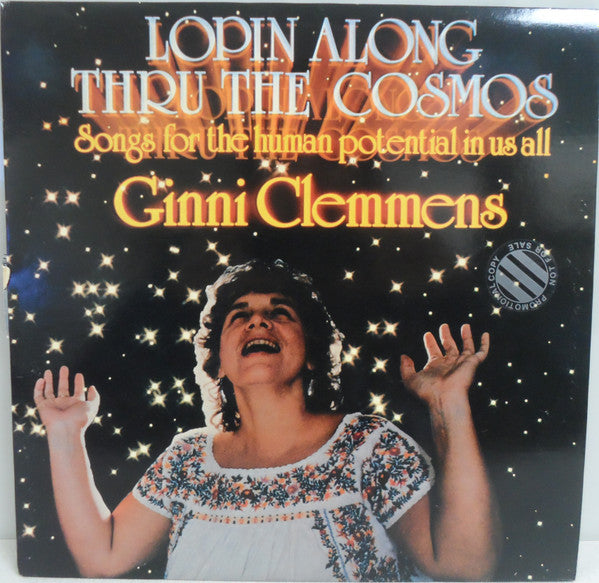 Ginni Clemmens - Lopin Along Thru The Cosmos - VG+ LP Record 1983 Flying Fish USA Vinyl - New Age / Soft Rock / Folk Rock - Shuga Records