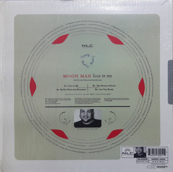 Moon Man - Love In Me - New Sealed 12" Single Record 1998 Nite Life Collective USA Vinyl - Chicago Deep House - Shuga Records