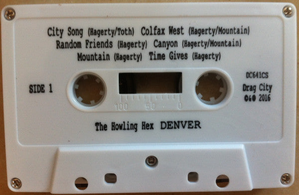 Neil Michael Hagerty & The Howling Hex - Denver: Approved for Indica Mix - New 2016 Drag City USA Tape & Hand Painted Sleeve - Rock - Shuga Records
