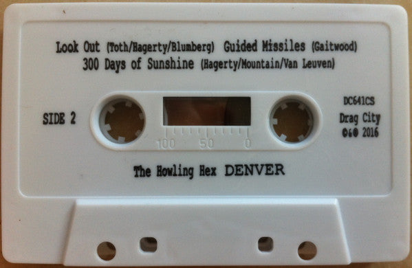 Neil Michael Hagerty & The Howling Hex - Denver: Approved for Indica Mix - New 2016 Drag City USA Tape & Hand Painted Sleeve - Rock - Shuga Records