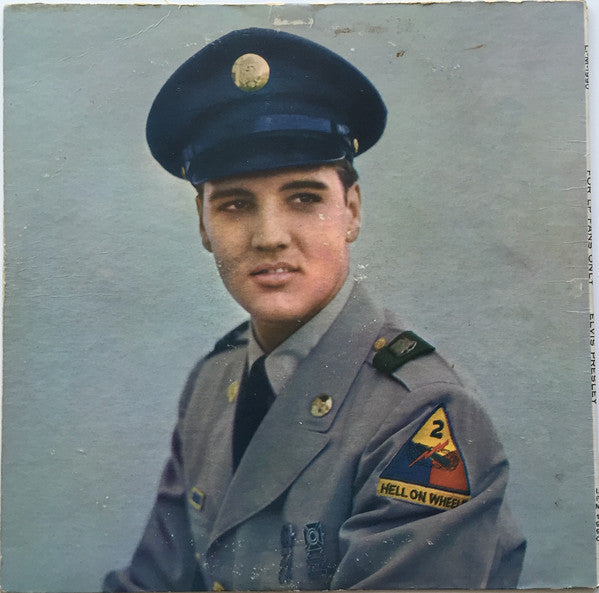 Elvis Presley - For Lp Fans Only - VG- (Lower Grade) LP Record 1959 RCA Victor USA Mono Original Press Vinyl - Rock & Roll / Rockabilly - Shuga Records