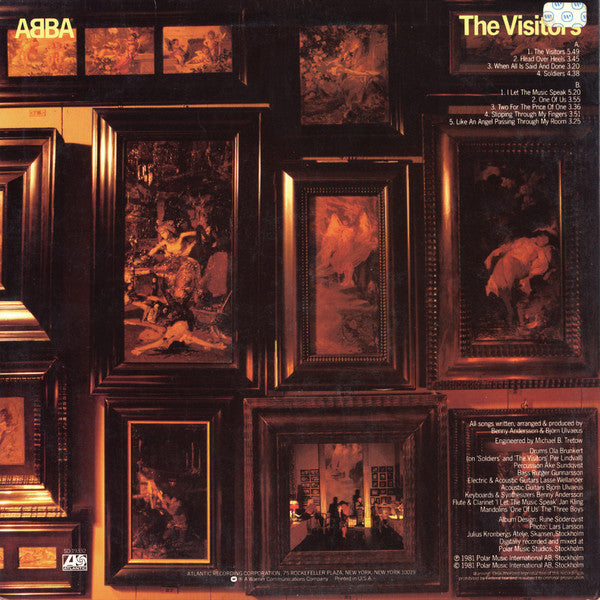 ABBA - The Visitors (1981) - New 2 LP Record 2023 Polar Vinyl - Pop Rock / Disco / Synth-pop - Shuga Records
