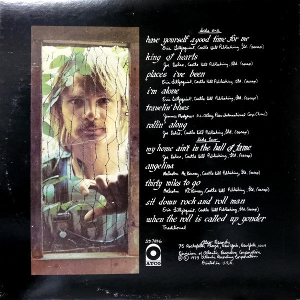 Jonathan Edwards - Have A Good Time For Me - Mint- LP Record 1973 ATCO USA Original Vinyl - Soft Rock / Folk Rock / Blues Rock - Shuga Records