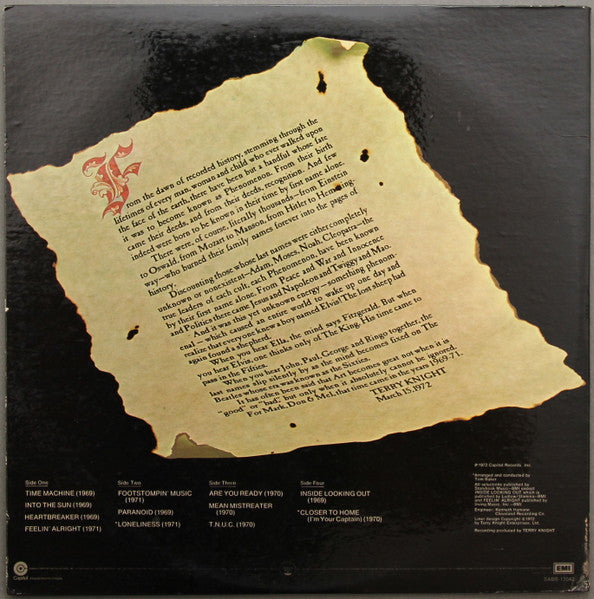 Grand Funk Railroad - Mark, Don & Mel 1969-71 - VG+ 2 LP Record 1972 Capitol USA Original Vinyl - Hard Rock / Classic Rock / Blues Rock - Shuga Records