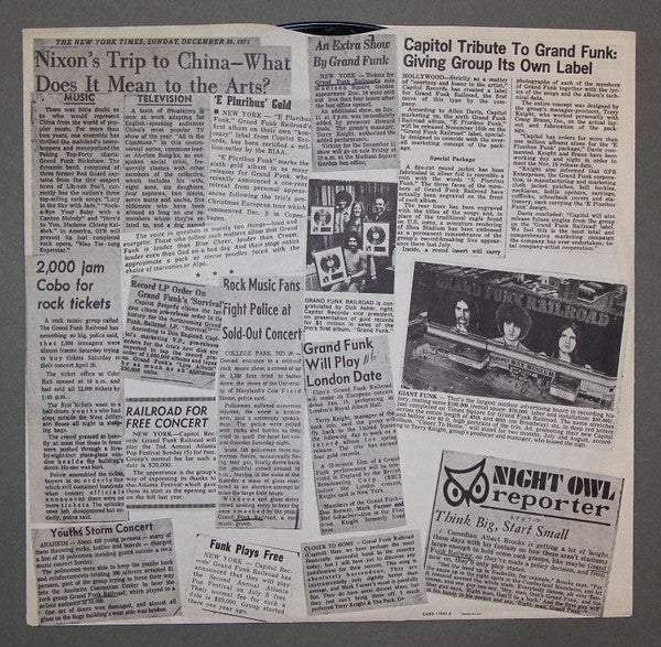 Grand Funk Railroad - Mark, Don & Mel 1969-71 - VG+ 2 LP Record 1972 Capitol USA Original Vinyl - Hard Rock / Classic Rock / Blues Rock - Shuga Records
