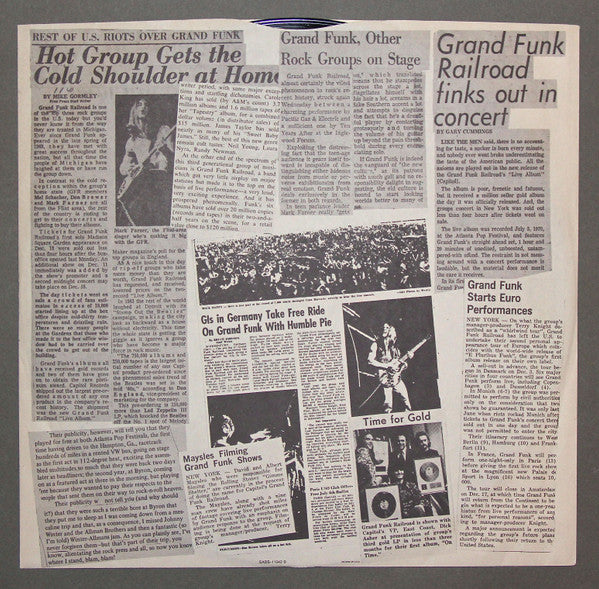Grand Funk Railroad - Mark, Don & Mel 1969-71 - VG+ 2 LP Record 1972 Capitol USA Original Vinyl - Hard Rock / Classic Rock / Blues Rock - Shuga Records