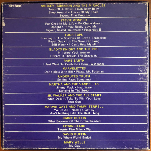 Various - The Greatest 64 Motown Original Hits - VG+ 4 LP Record Box Set 1975 Motown USA Original Vinyl & Insert - Soul / R&B / Funk - Shuga Records