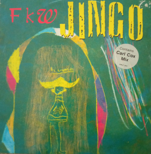 FKW - Jingo - VG+ 12" Single Record 1994 PWL International UK Vinyl - Tribal House / Techno