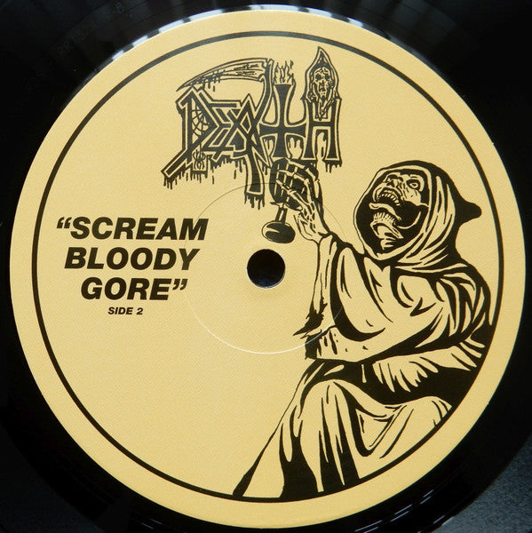 Death - Scream Bloody Gore (1987) - Mint- LP Record 2016 Relapse Black Vinyl & Insert - Death Metal - Shuga Records