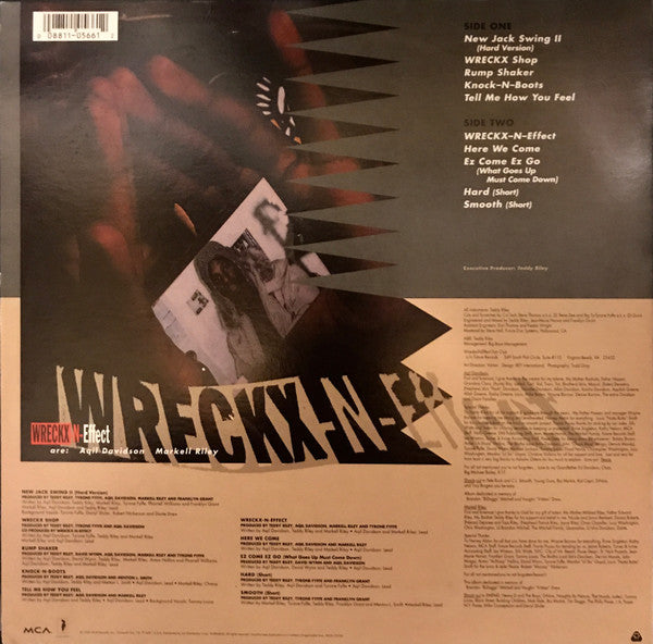 Wreckx-N-Effect - Hard Or Smooth - New (botton of shrink torn) LP Record 1992 MCA USA Original Vinyl & Hype Sticker - Hip Hop / New Jack Swing - Shuga Records
